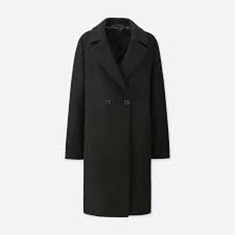 Пальто жіноче з сумішевої вовни uniqlo