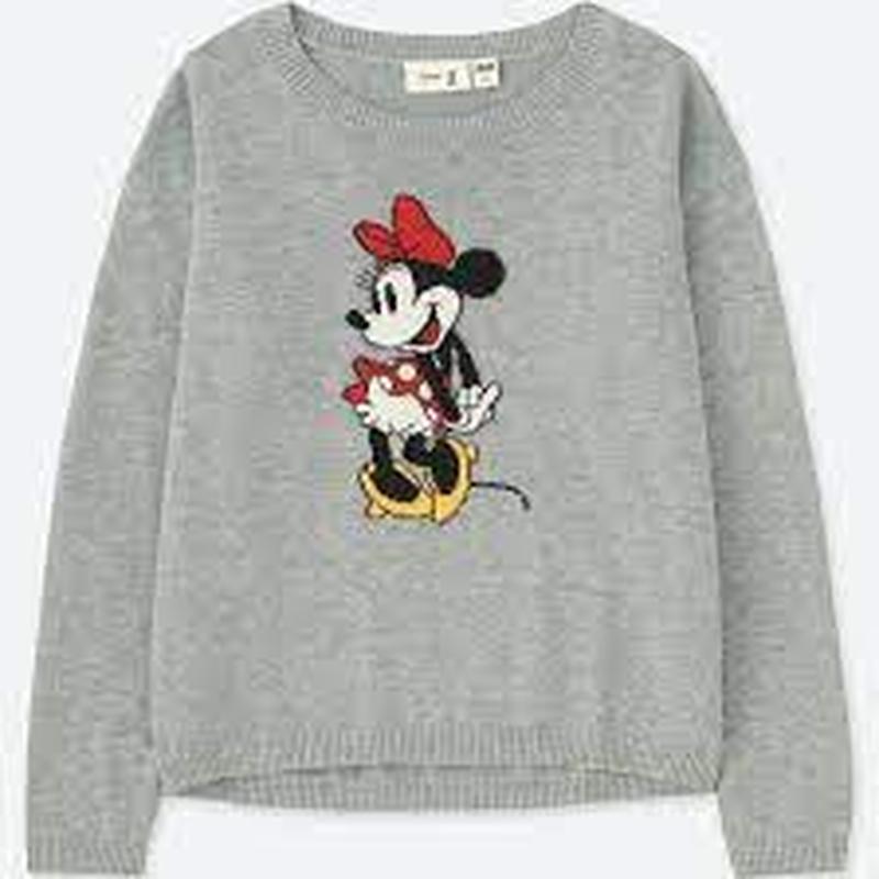 Дитяча колекція disney светр з круглим вирізом