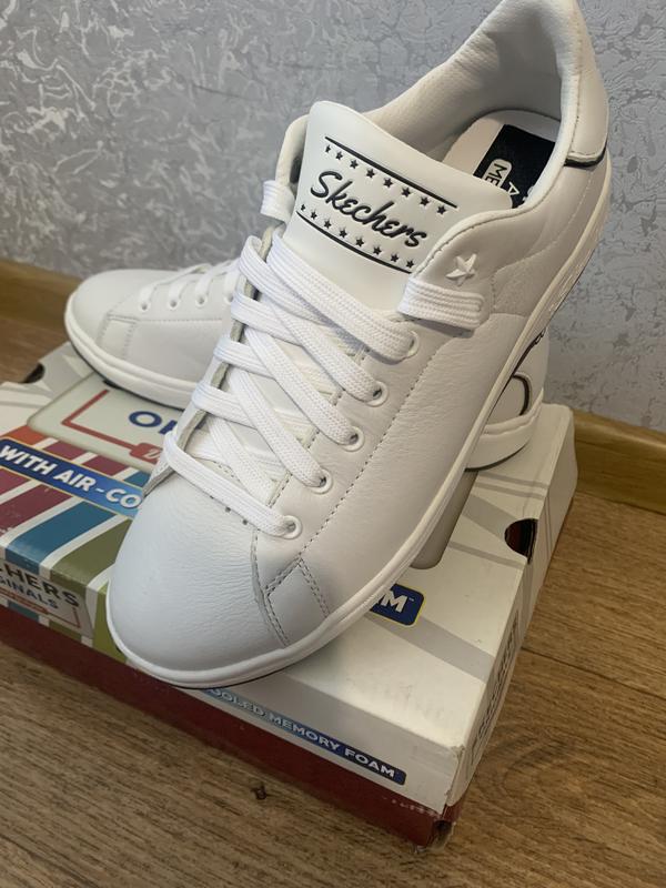 Кожані кеди! skechers!