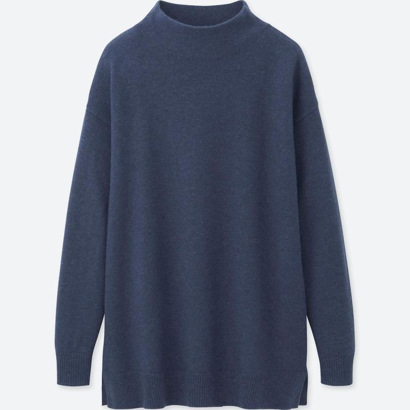 Шерстяна туніка «lamb blend mock neck tunic»
