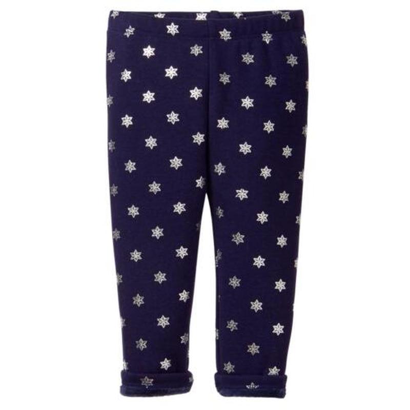 Темно-сині з  м флісовим утіпленням легінси nwt gymboree warm and fuzzy toddler north star party