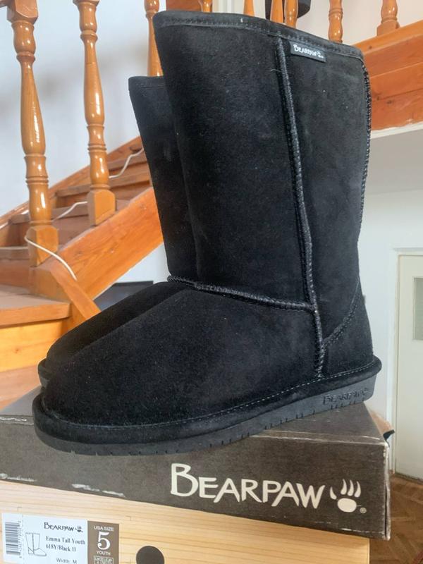 Ugg bearpaw emma tall black boots