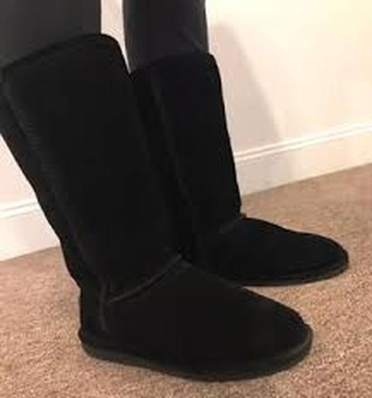 Ugg bearpaw emma tall black boots