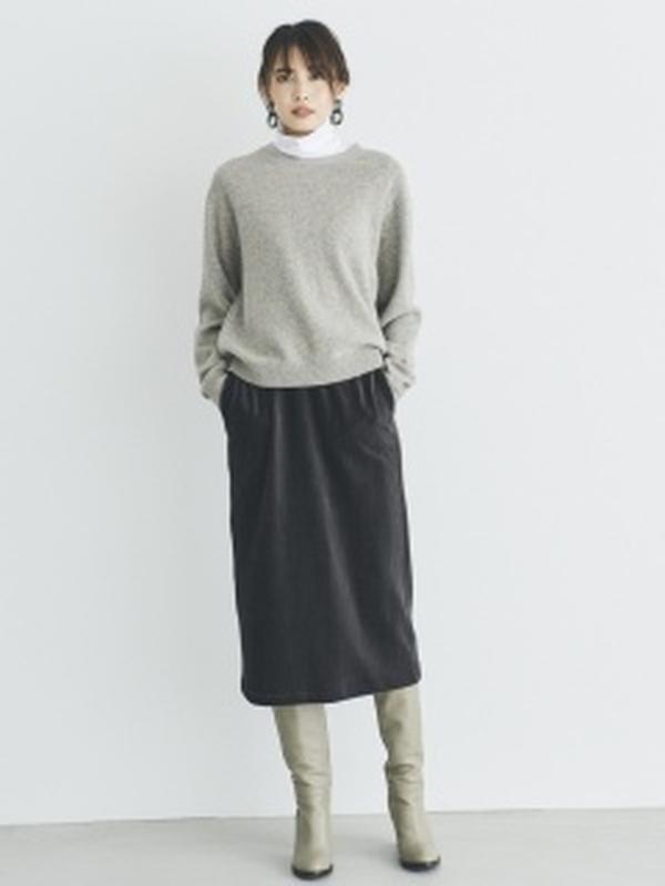 Довга спідниця в рубчик uniqlo