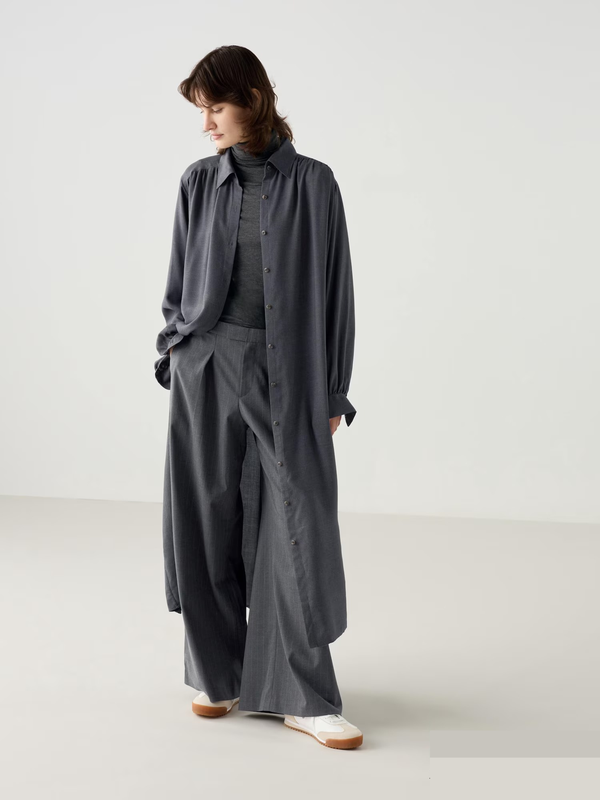 Сукня-сорочка з поясом uniqlo, розмір л