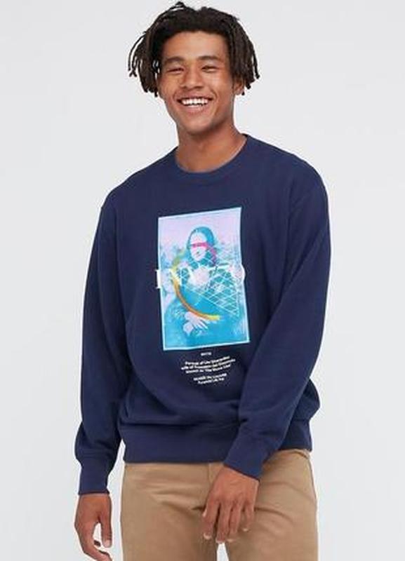 Світшот ut archive louvre graphic uniqlo