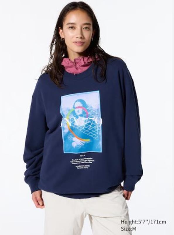 Світшот ut archive louvre graphic uniqlo