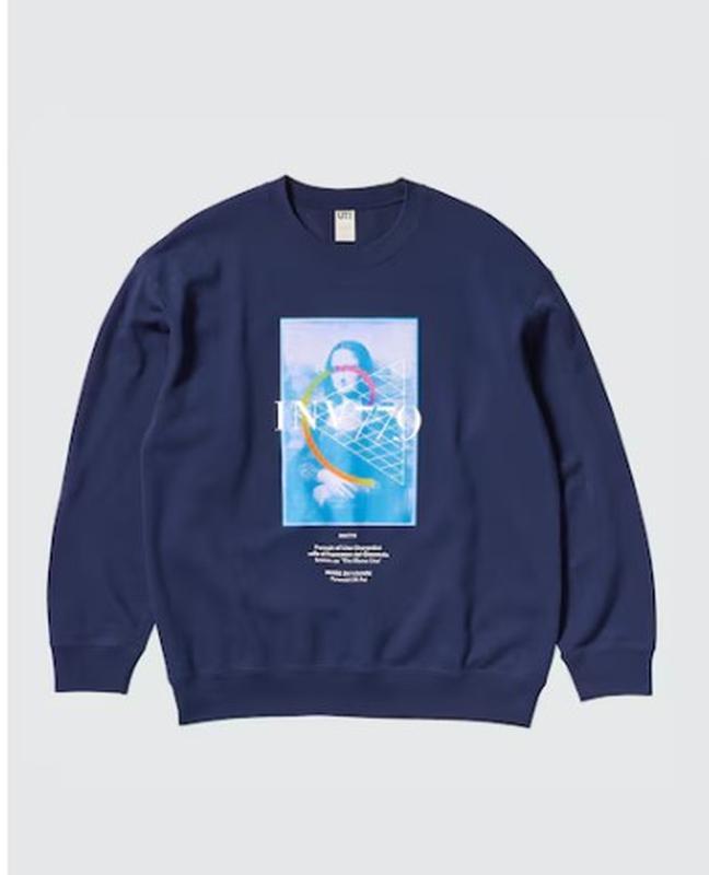 Світшот ut archive louvre graphic uniqlo
