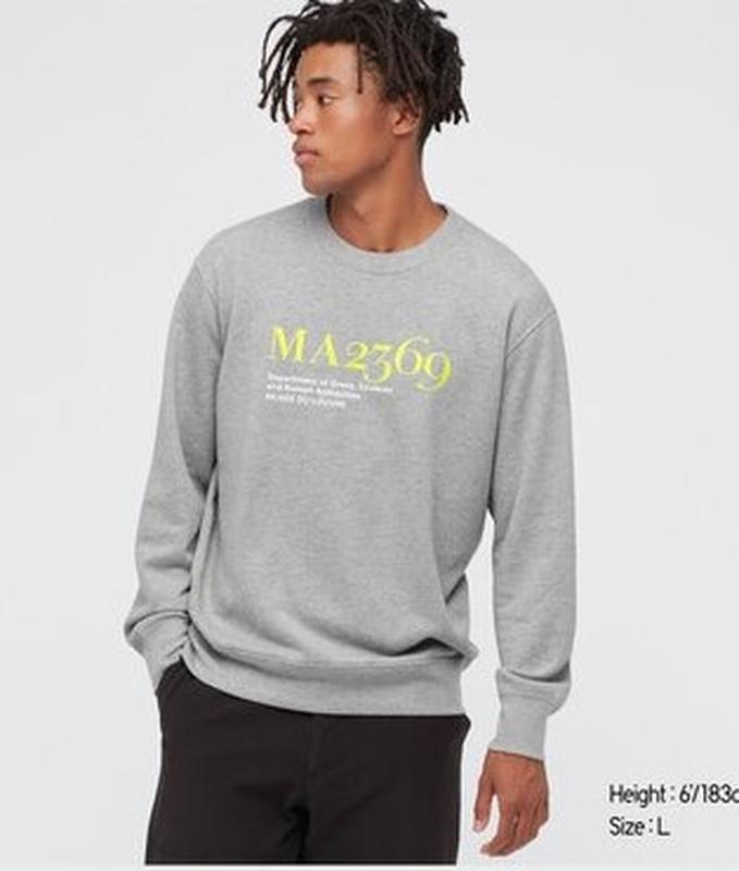 Світшот ut archive louvre graphic uniqlo