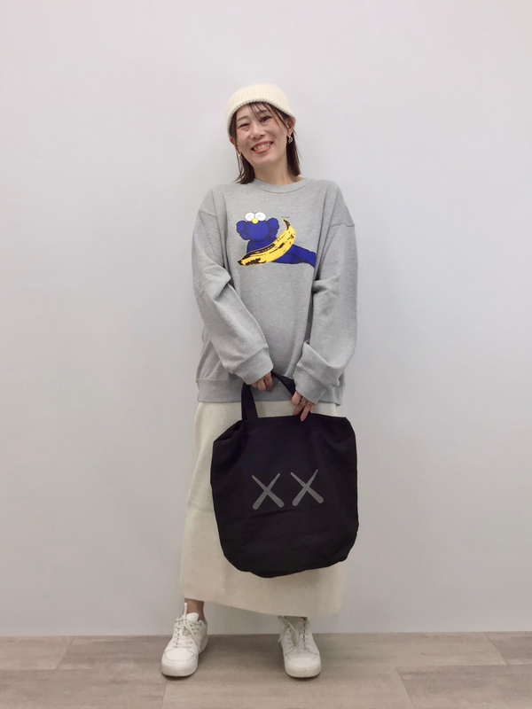 Сумка uniqlo серії kaws + warhol