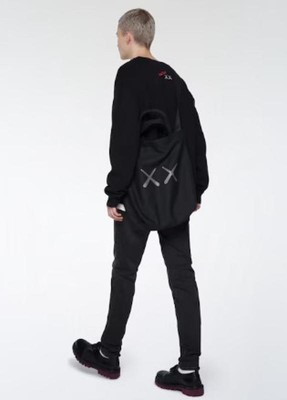 Сумка uniqlo серії kaws + warhol