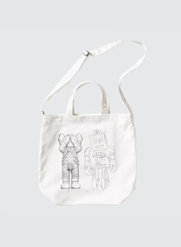 Сумка uniqlo серії kaws + warhol
