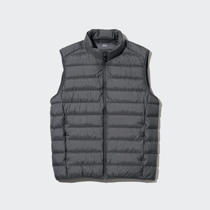 Ультратонкий пуховий жилет uniqlo
