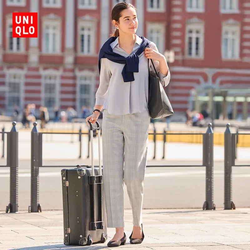 Штани smart ankle uniqlo