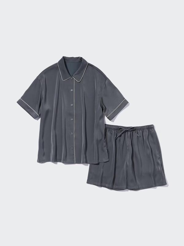 Піжама satin uniqlo
