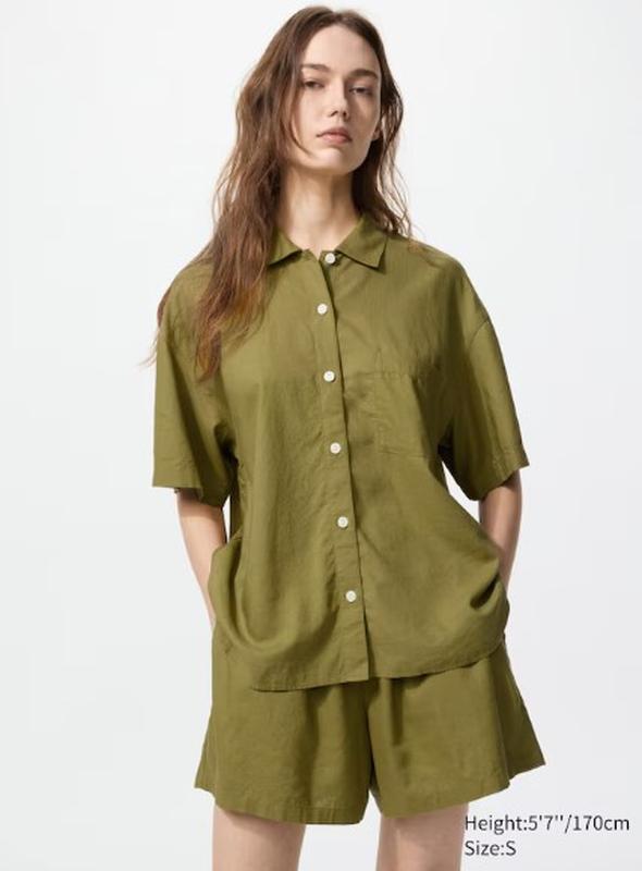 Лляний комплект uniqlo
