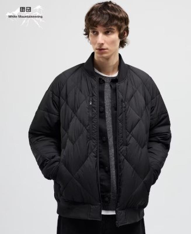 Пуховик-бомбер uniqlo коллаборація з white mountaineering