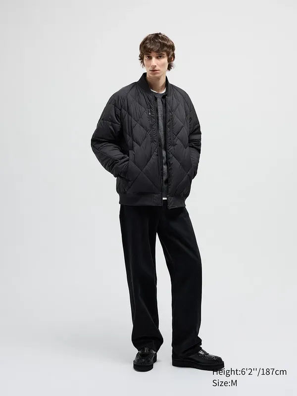 Пуховик-бомбер uniqlo коллаборація з white mountaineering