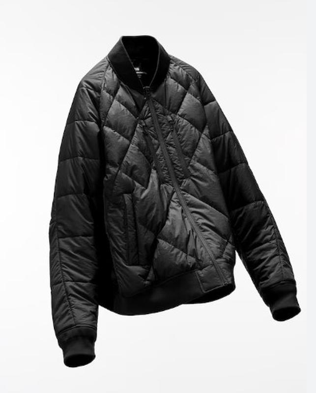 Пуховик-бомбер uniqlo коллаборація з white mountaineering