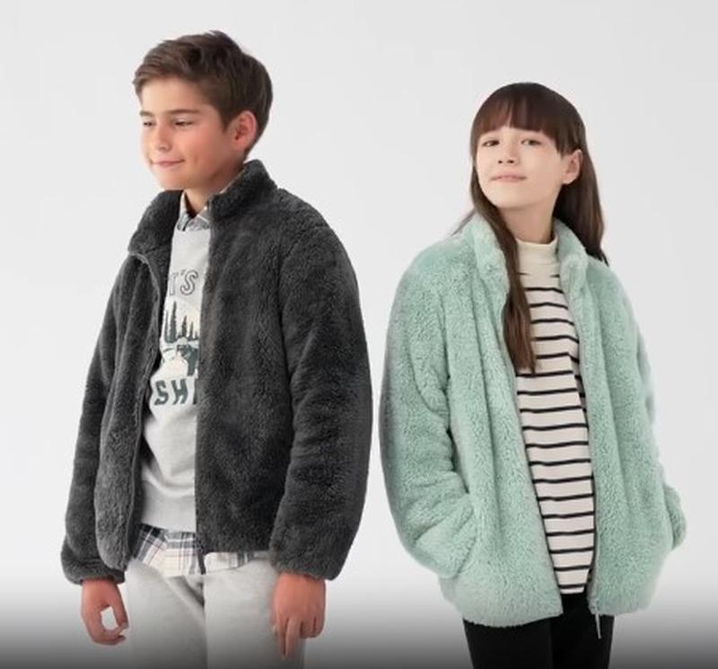 М'яка пухнаста флісова кофта uniqlo