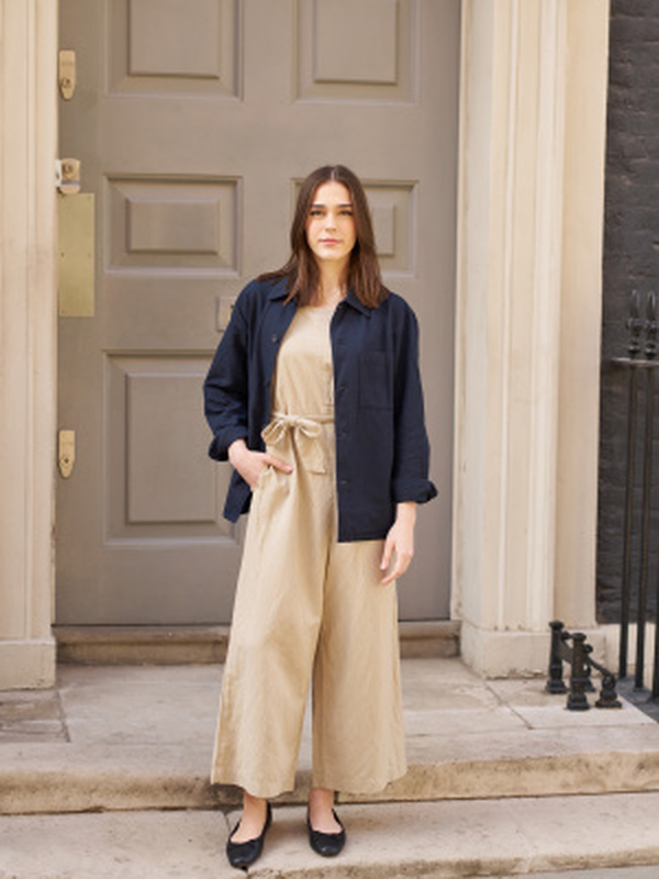 Лляний комбінезон uniqlo