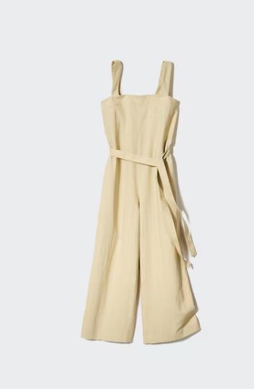 Лляний комбінезон uniqlo