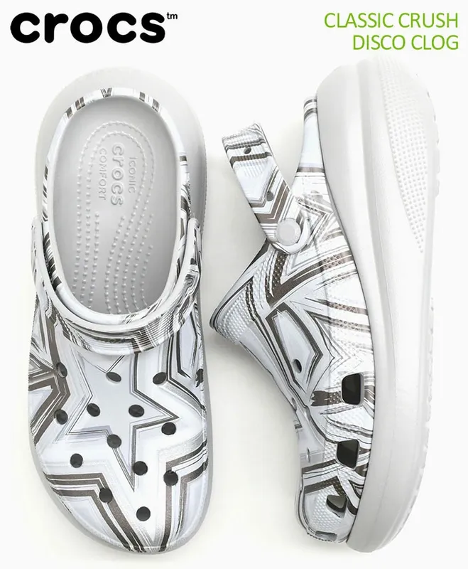 Крокси crocs crush disco, розмір w9