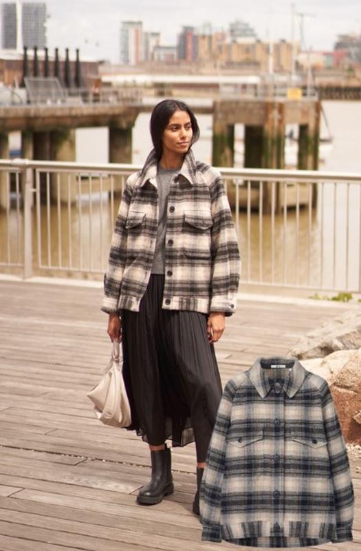 Жакет oversize uniqlo:с
