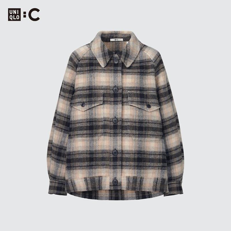 Жакет oversize uniqlo:с