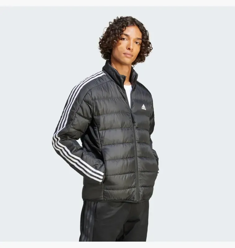 Пуховик adidas essentials 3-stripes, розмір л (модель для високих)