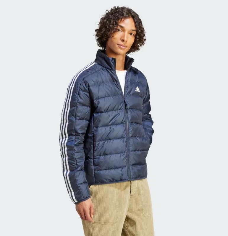 Пуховик adidas essentials 3-stripes, розмір л (модель для високих)