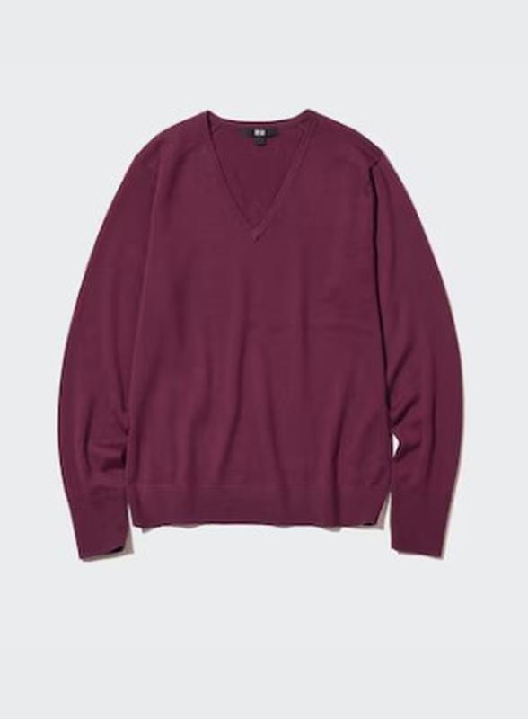 Cветр з вовни мериноса uniqlo