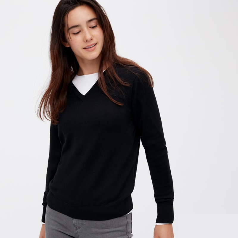 Cветр з вовни мериноса uniqlo