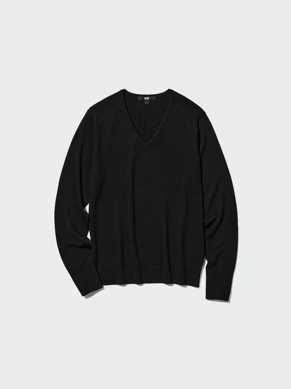 Cветр з вовни мериноса uniqlo