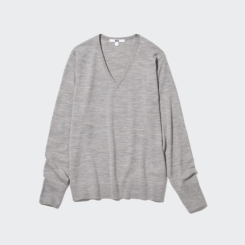 Cветр з вовни мериноса uniqlo
