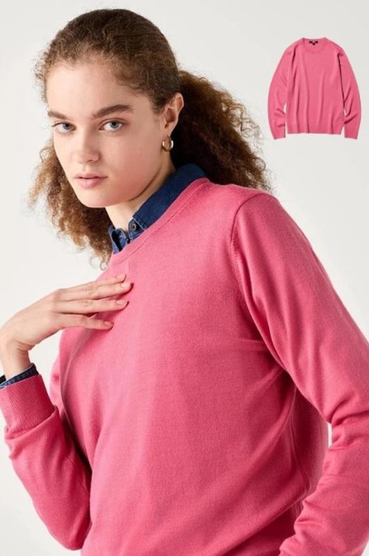 Cветр з вовни мериноса uniqlo