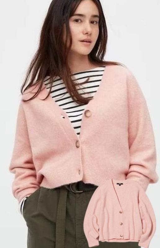 Кардиган souffle uniqlo
