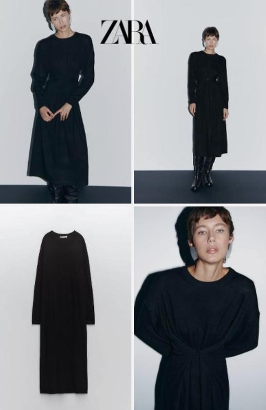 Шерстяна сукня-трансформер від zara, розмір с