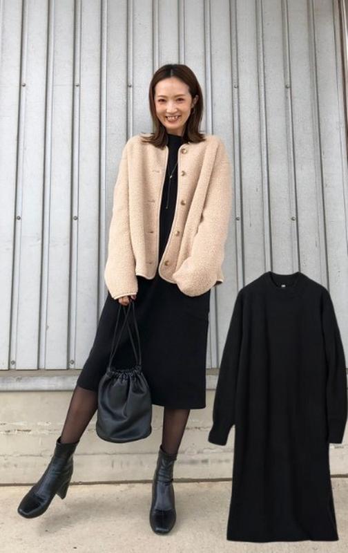 Сукня souffle yarn uniqlo