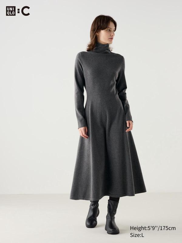 Сукня-кльош із суфле uniqlo