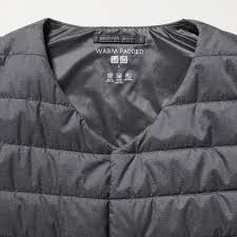 Жилет heattech pufftech (утепленный) uniqlo