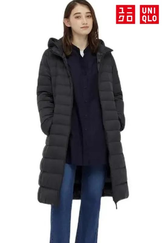 Демісезонний пуховик uniqlo ultra light down hooded