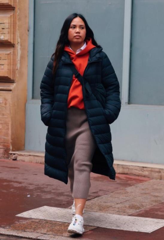 Демісезонний пуховик uniqlo ultra light down hooded