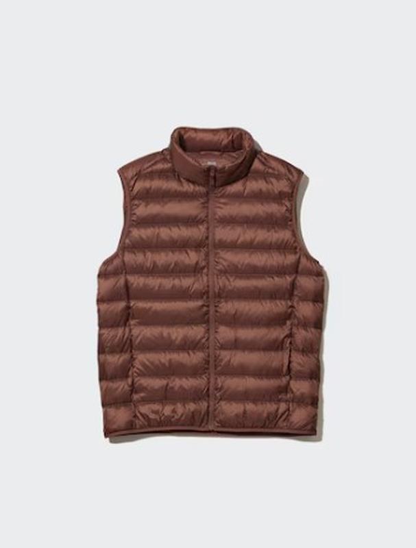 Ультралегкий пуховий жилет uniqlo