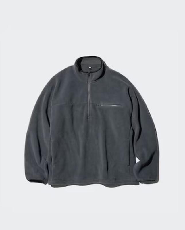 Флісовий пуловер uniqlo
