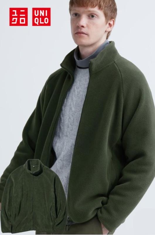 Флісова кофта унісекс uniqlo