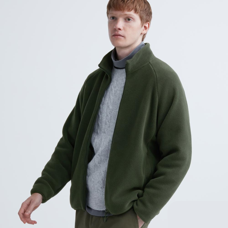 Флісова кофта унісекс uniqlo