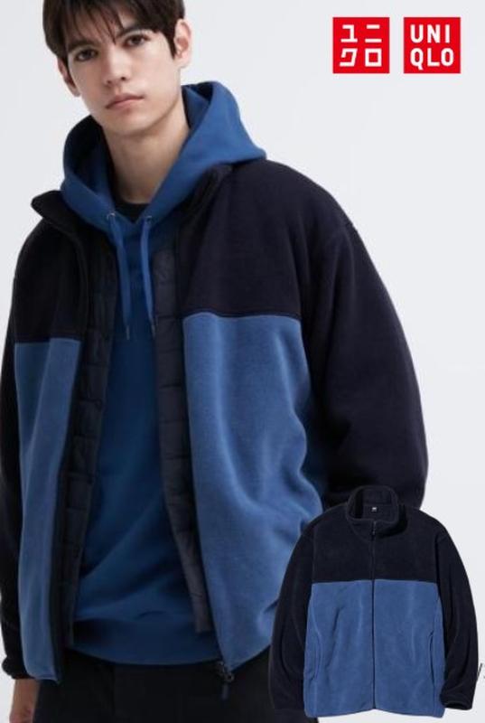 Флісова кофта унісекс uniqlo