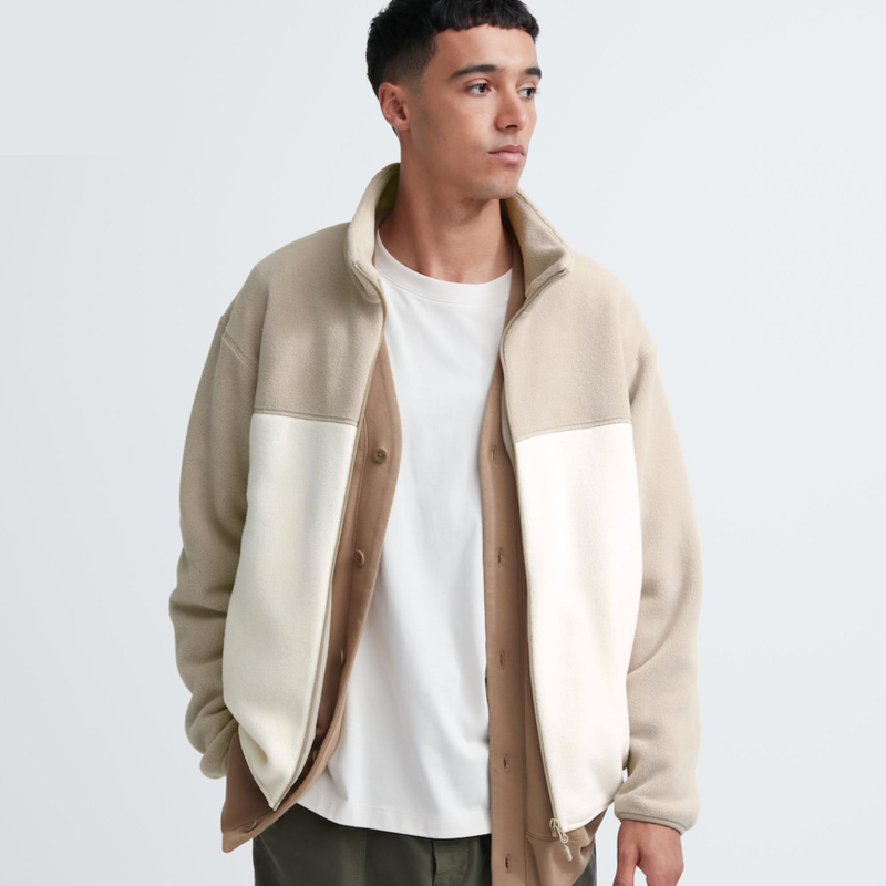 Флисовая кофта унисекс uniqlo