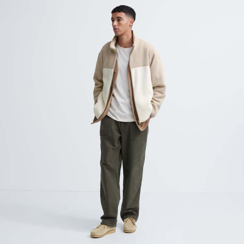 Флисовая кофта унисекс uniqlo